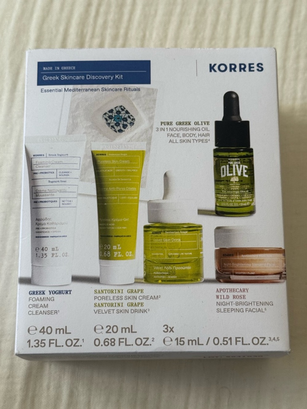 Korres Greek Skincare Discovery Kit - Picture 2 of 2